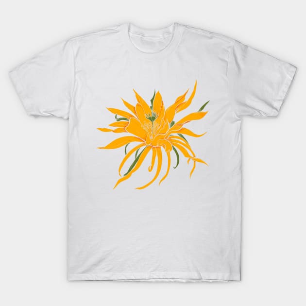 Exotic sun flower T-Shirt by romulofq